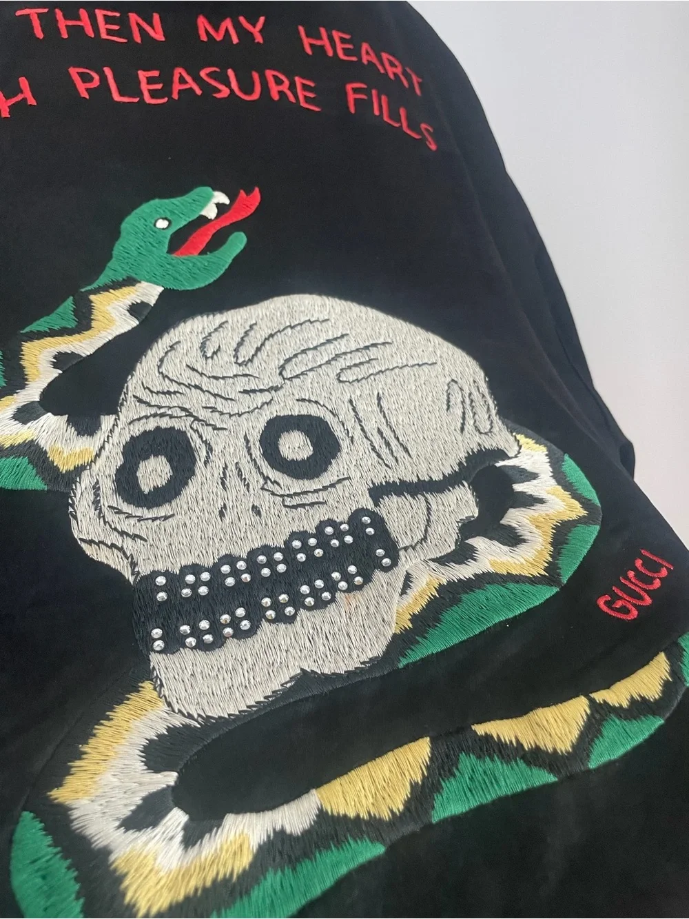 Gucci Acetate Skull Dress Shirt